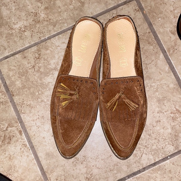Mi.iM Shoes - Mi’iM genuine leather flat slide